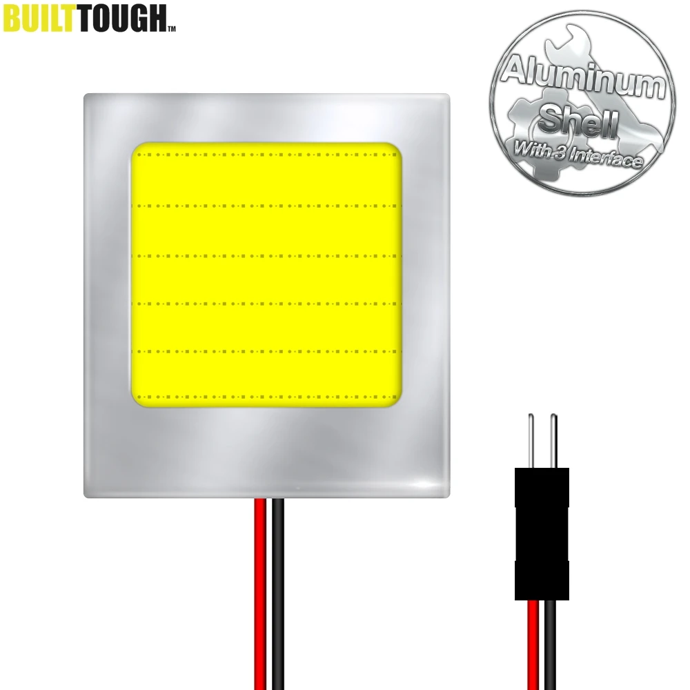 Xukey Car T10 194 168 501 Festoon COB светодиодный светильник панели 48 Chip внутренний купол