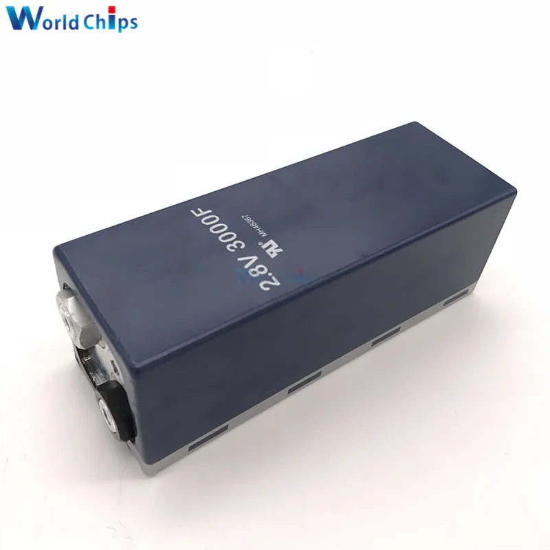 Супер конденсатор 2 8 V 3000F 158*51mm низкая ESR высокочастотный супер фарад 2.8V3000F для
