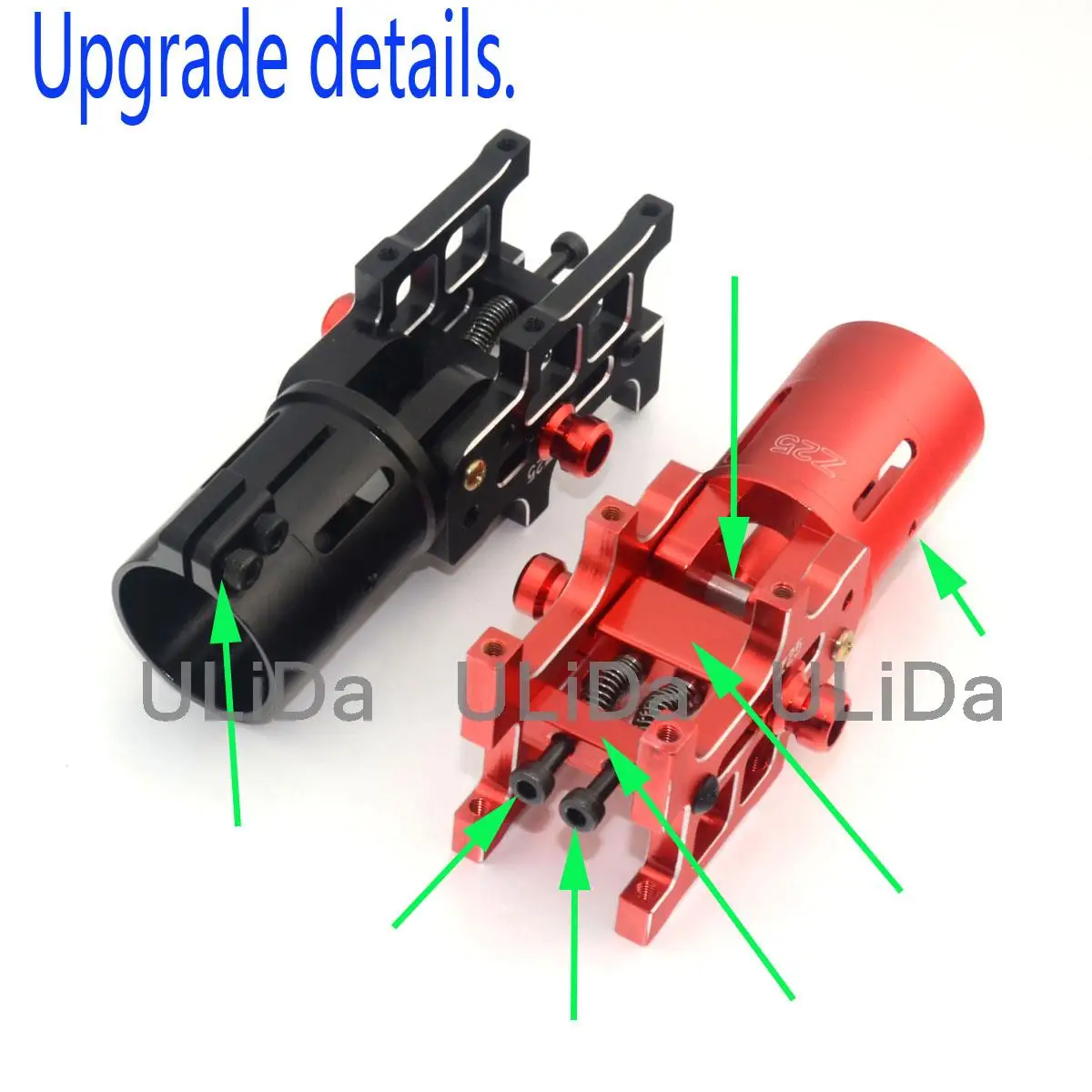 

Z25 Updated V4 CNC Aluminum Alloy 1050 D25 Spring-type Folding Copter Arm Connector For 4/6/8 Axis Multirotor Quadcopter