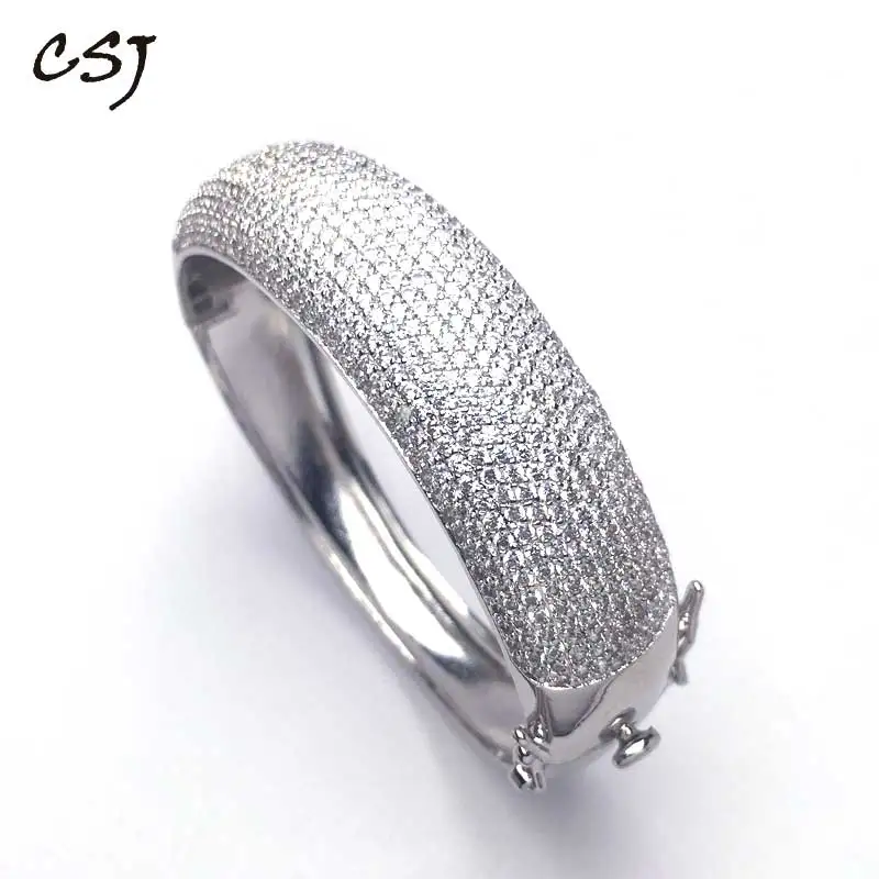 CSJ New Fashion Trendy Luxury Brand Bracelet Women Full CZ Copper Crystal Cubic Zircon Fine jewelry Bridal Wedding Gift
CSJ New Fashion Trendy Luxury Brand Bracelet Women Full CZ Copper Crystal Cubic Zircon Fine jewelry Bridal Wedding Gift