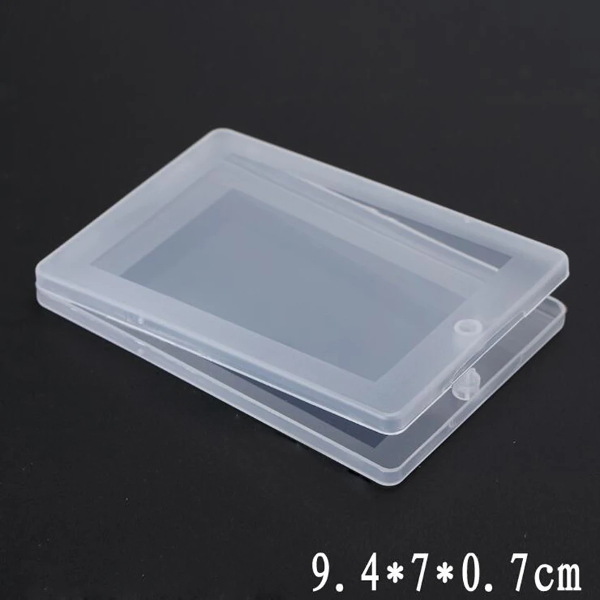 1 PC portable Small Thin Plastic Transparent With Lid Collection Container Case Storage Box for Card, bank card, paper towel
1 PC portable Small Thin Plastic Transparent With Lid Collection Container Case Storage Box for Card, bank card, paper towel