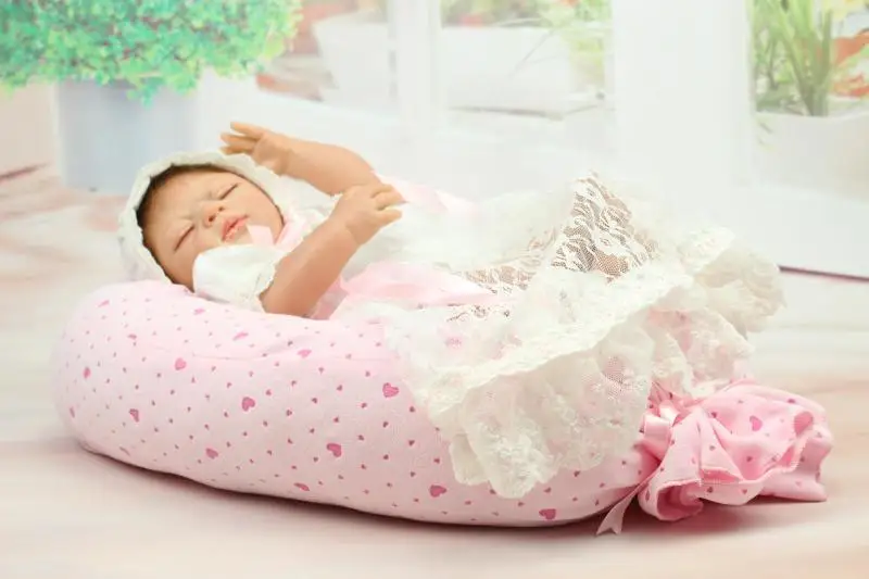 New arrival 50CM lifelike silicone reborn babies dolls sleeping newborn brinquedos benecas for children
New arrival 50CM lifelike silicone reborn babies dolls sleeping newborn brinquedos benecas for children