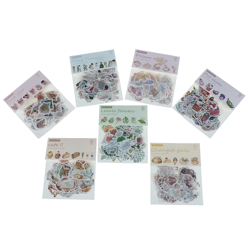 100pcs/pack Cat Flower Diary Memo Stickers Pack Kawaii Scrapbooking Stickers Drop Shipping
100pcs/pack Cat Flower Diary Memo Stickers Pack Kawaii Scrapbooking Stickers Drop Shipping