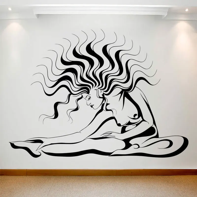 Home Decor Yoga Hinduism Buddhism Wall Decal Removable Vinyl Living Room Decor Yoga Silhouette Lotus Style Wall Sticker YJ15
Home Decor Yoga Hinduism Buddhism Wall Decal Removable Vinyl Living Room Decor Yoga Silhouette Lotus Style Wall Sticker YJ15