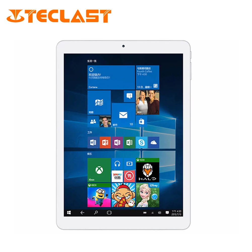 Teclast X98 Plus II 9 7 "ips retina 2048*1536 двойной загрузки Windows 10 + Android 5 1 Intel Z8350 4 ядра г