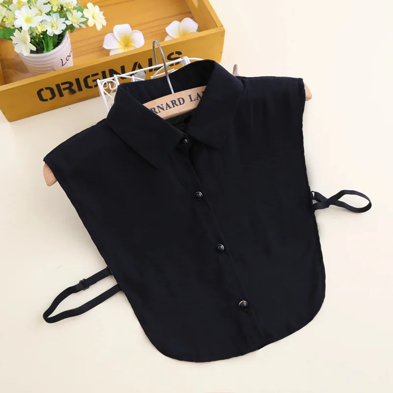 Collar Fake White Shirt Fake Collar Pure-color Season Women Shirt Detachable Collars
Collar Fake White Shirt Fake Collar Pure-color Season Women Shirt Detachable Collars