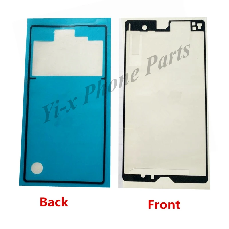 50pcs/lot Front LCD Display Screen + Back Waterproof Adhesive Glue Tape Sticke for Sony Xperia Z L36 L36H C6602 C6603 C6606
50pcs/lot Front LCD Display Screen + Back Waterproof Adhesive Glue Tape Sticke for Sony Xperia Z L36 L36H C6602 C6603 C6606