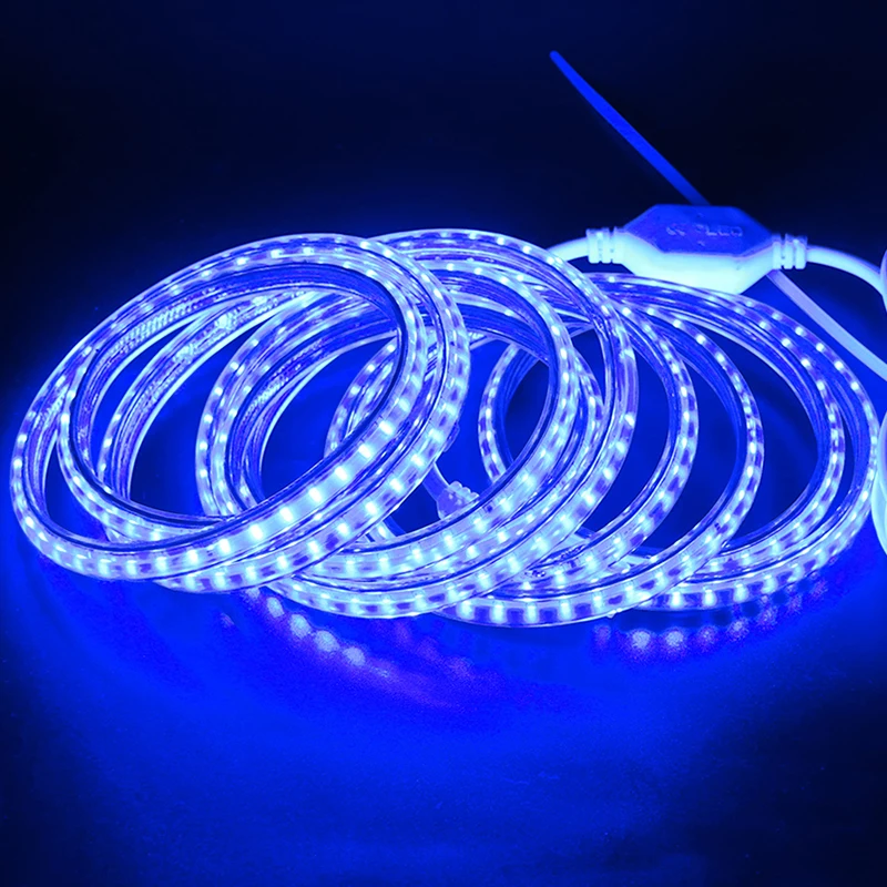 AC220V SMD 3014 LED Light Warm/White/Blue 120Leds/m Waterproof Led Tape Rope LED Strip Light With on/off Switch Dimmer EU Plug
AC220V SMD 3014 LED Light Warm/White/Blue 120Leds/m Waterproof Led Tape Rope LED Strip Light With on/off Switch Dimmer EU Plug