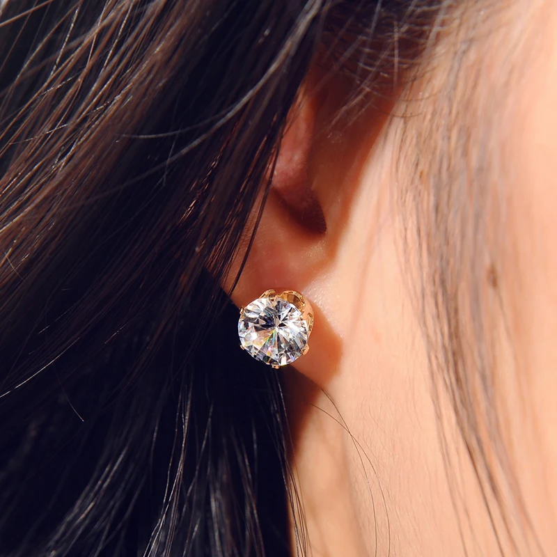 Fashion Crystal Rhinestone Studs Earrings Multicolor Big Zircon Jewelry Charm for Women Classic Style Girl Earring Cute Gifts
Fashion Crystal Rhinestone Studs Earrings Multicolor Big Zircon Jewelry Charm for Women Classic Style Girl Earring Cute Gifts