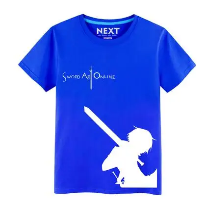 High Q anime sword art online shirts prints O-neck Cosplay T-shirt Summer Cotton Short-sleeve Men women Tees tops
High Q anime sword art online shirts prints O-neck Cosplay T-shirt Summer Cotton Short-sleeve Men women Tees tops