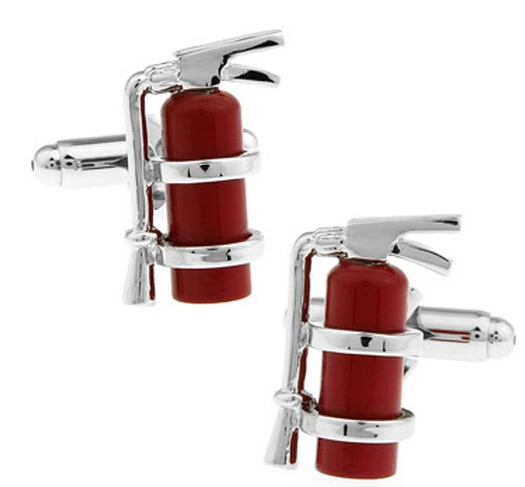 New Design! Factory Price Retail Men's Cufflinks Copper Material Red Fire Extinguisher Design Enamel Cuff Links Free Shipping
New Design! Factory Price Retail Men's Cufflinks Copper Material Red Fire Extinguisher Design Enamel Cuff Links Free Shipping