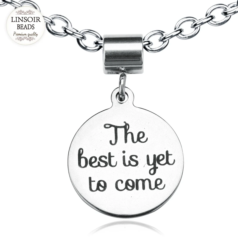 Linsoir 1pcs/lot Stainless Steel Round Charms Pendants 20mm Blank Stamping Tag 5mm Hole Pendants for DIY Necklace Jewelry Making
Linsoir 1pcs/lot Stainless Steel Round Charms Pendants 20mm Blank Stamping Tag 5mm Hole Pendants for DIY Necklace Jewelry Making