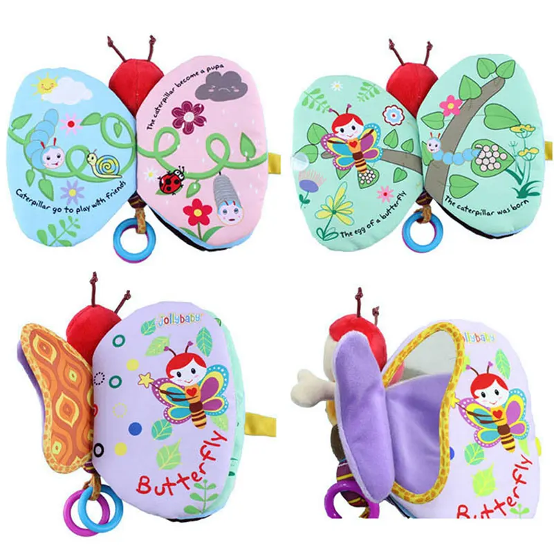 Soft Baby Infant Cloth Book Toys Early Educational Fabric Butterfly Wing Insect Teaching Cognitive color Stereo kids gift
Soft Baby Infant Cloth Book Toys Early Educational Fabric Butterfly Wing Insect Teaching Cognitive color Stereo kids gift