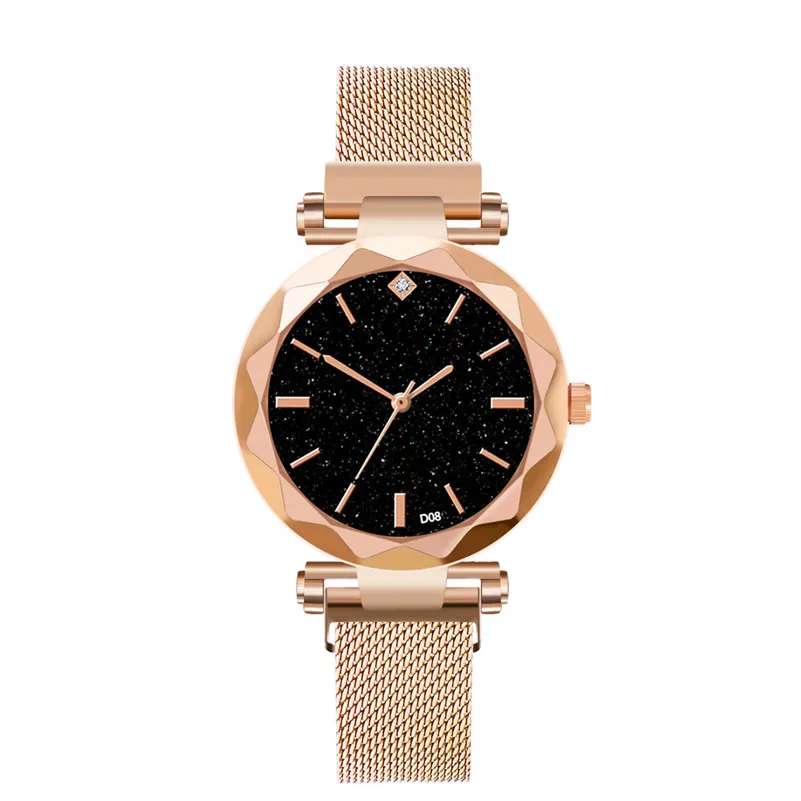 Luxury Women Watches Simple Starry sky Multicolor Mesh Belt Watch Magnetic Buckle Quartz Wristwatch For Female reloj mujer #D
Luxury Women Watches Simple Starry sky Multicolor Mesh Belt Watch Magnetic Buckle Quartz Wristwatch For Female reloj mujer #D