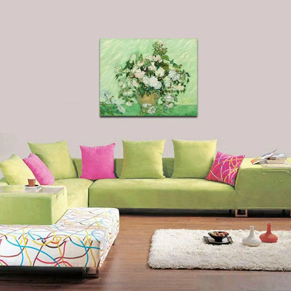 Vase with Pink Roses Van Gogh Famous Oil Paintings Reproduction Artwork Modern Canvas Hand Painted Floral Pictures on Canvas
Vase with Pink Roses Van Gogh Famous Oil Paintings Reproduction Artwork Modern Canvas Hand Painted Floral Pictures on Canvas