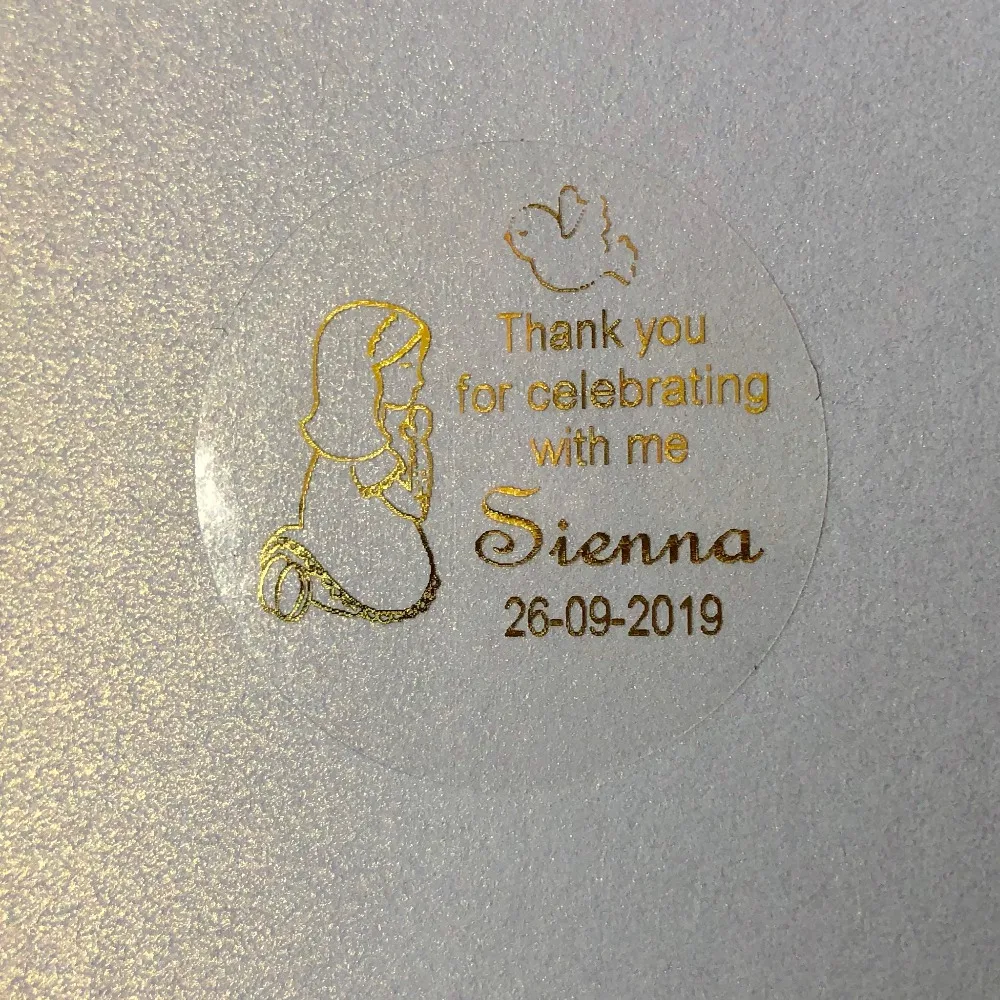 Girl Boy My Holy First Communion personalized souvenirs gifts decoration stickers 50 baptism favor bag tags self-adhesive labels
Girl Boy My Holy First Communion personalized souvenirs gifts decoration stickers 50 baptism favor bag tags self-adhesive labels