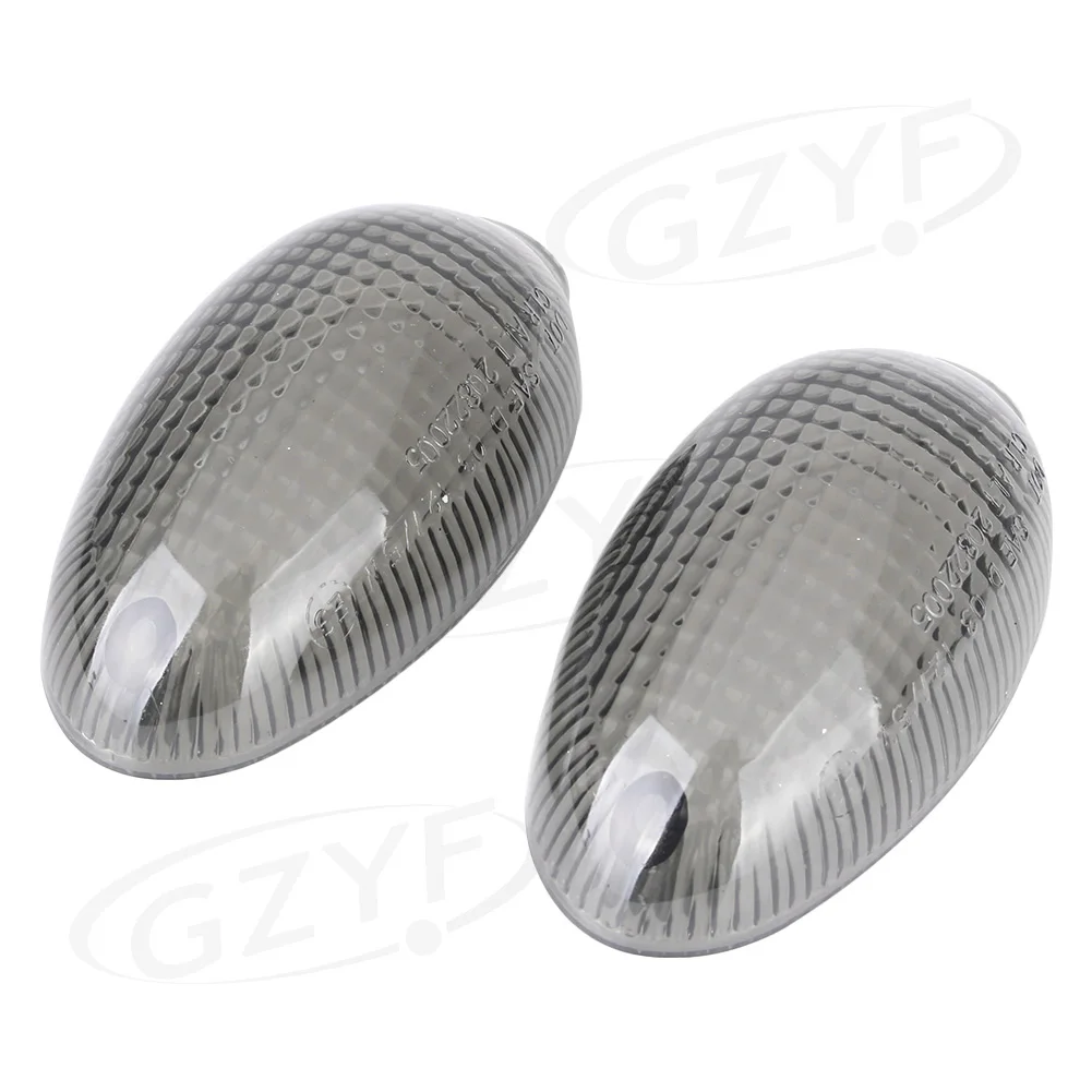 GZYF E-Mark Motorcycle Front Turn Signals Indicator Blinker Lamp Cover / Shell For Ducati 2006-2010 MONSTER Smoke
GZYF E-Mark Motorcycle Front Turn Signals Indicator Blinker Lamp Cover / Shell For Ducati 2006-2010 MONSTER Smoke