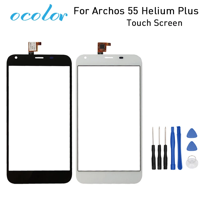 Сенсорный экран ocolor для сенсорной панели идеальные ремонтные детали Archos 55 Helium Plus