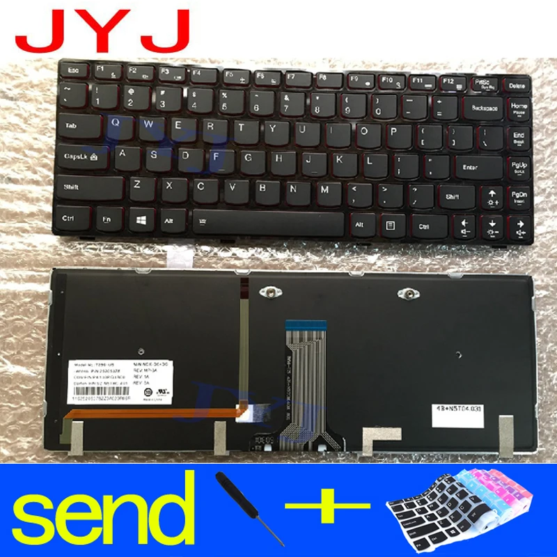 NEW Laptop keyboard For LENOVO Y400 Y410 Y430P Y400P Y410P Y400N Y410N with backlight Send a transparent protective film
NEW Laptop keyboard For LENOVO Y400 Y410 Y430P Y400P Y410P Y400N Y410N with backlight Send a transparent protective film