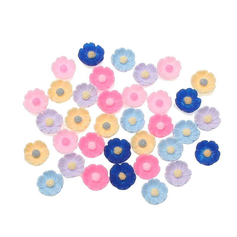 100Pcs Mixed Colorful Resin Flower Decoration Crafts Flatback Cabochon Beads Embellishments For Scrapbooking DIY Accessories
100Pcs Mixed Colorful Resin Flower Decoration Crafts Flatback Cabochon Beads Embellishments For Scrapbooking DIY Accessories