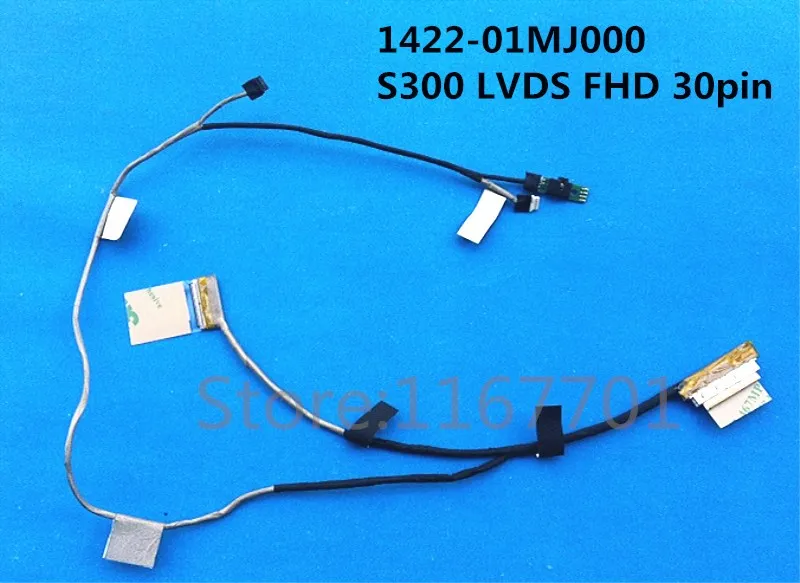 New Laptop/Notebook LCD/LED/LVDS screen Cable for Asus S300 S300C S300CA S400 S400CA 1422-01MJ000 LVDS FHD 30pin
New Laptop/Notebook LCD/LED/LVDS screen Cable for Asus S300 S300C S300CA S400 S400CA 1422-01MJ000 LVDS FHD 30pin