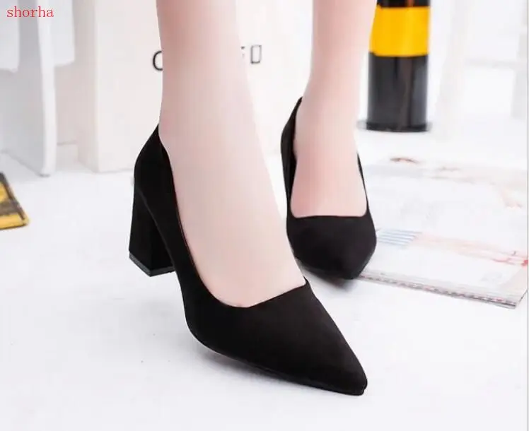 Big Size Women Shoes Pointed Toe Boat Shoes Office dress Shoes Woman High Heels Pumps Square Heeled Ladies Shoes
Big Size Women Shoes Pointed Toe Boat Shoes Office dress Shoes Woman High Heels Pumps Square Heeled Ladies Shoes