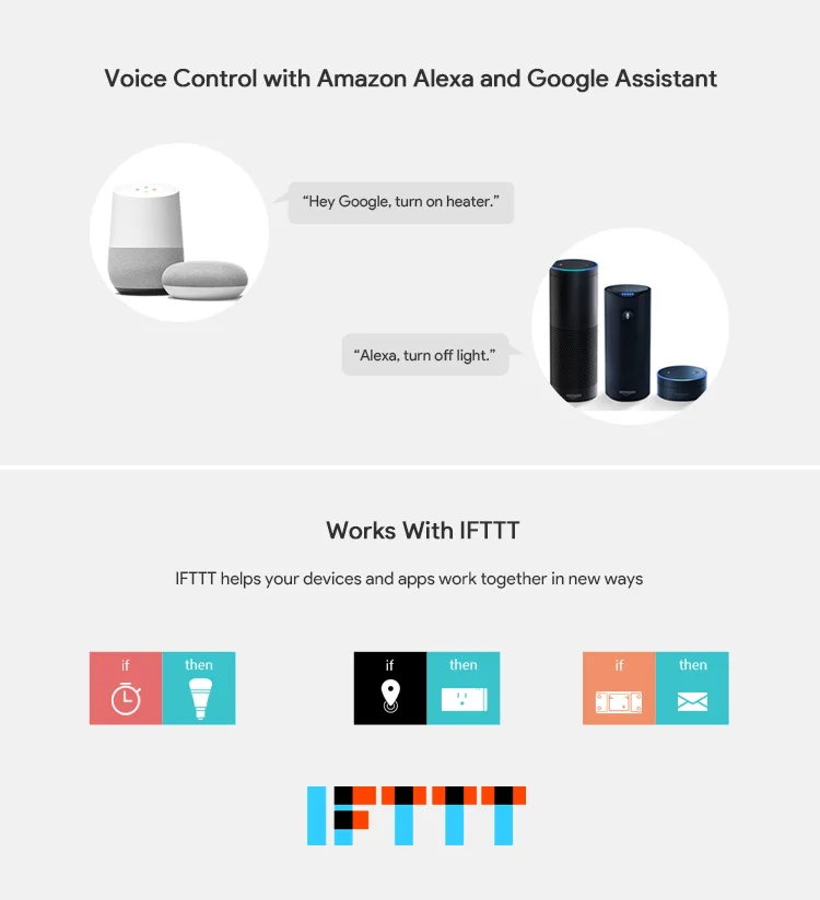 Ewelink APP WiFi Smart Wall Switch,Touch Switch Remote Control Compatible with Alexa Google Assistant,IFTTT,No Hub Required
Ewelink APP WiFi Smart Wall Switch,Touch Switch Remote Control Compatible with Alexa Google Assistant,IFTTT,No Hub Required