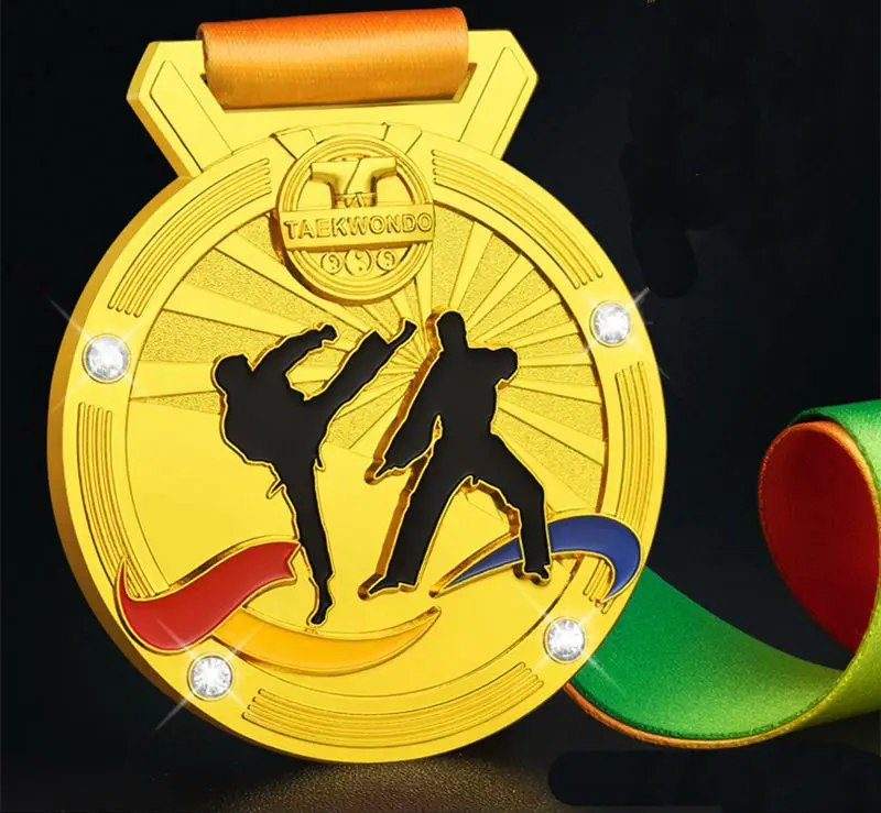 High quality!Taekwondo medal souvenir martial arts competition metal medal,Free shipping!
High quality!Taekwondo medal souvenir martial arts competition metal medal,Free shipping!