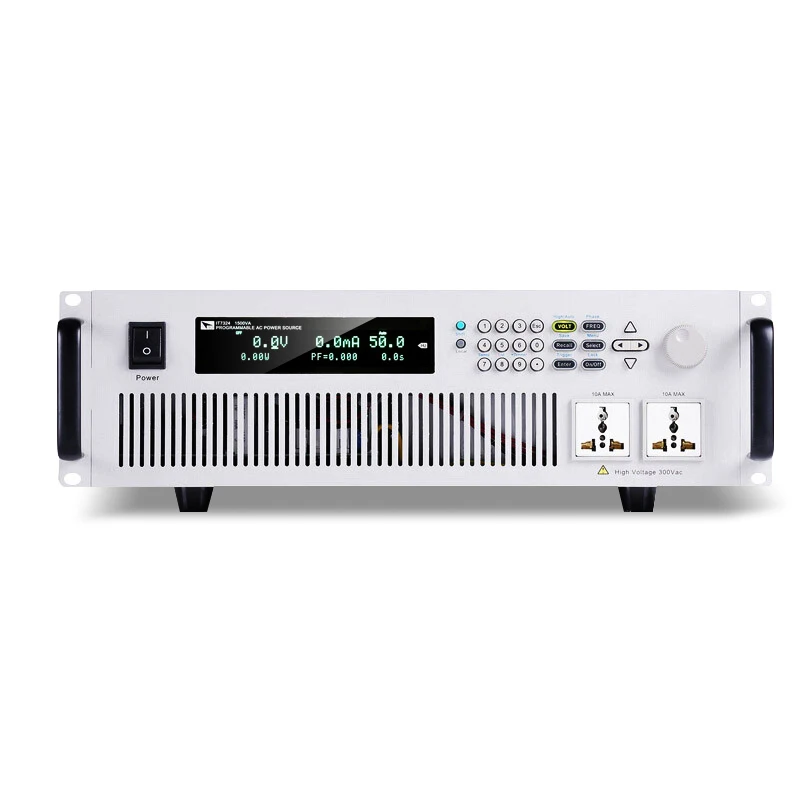 IT7322 (750 ва, 300 В/6 А, 1-фазный программируемый источник питания переменного тока с RS232, USB, интерфейсами gсюда и LAN)
IT7322 (750 ва, 300 В/6 А, 1-фазный программируемый источник питания переменного тока с RS232, USB, интерфейсами gсюда и LAN)