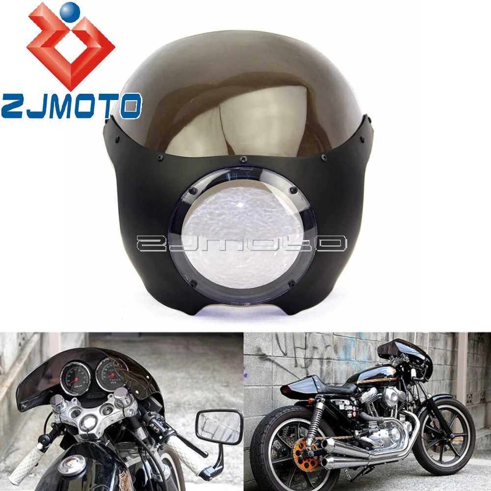 Motorcycle Head Light Fairing Mask Front Light Cowl Visor 5 3/4" Headlight Fairing For Sportster 883 1200 Dyna 39mm Fork
Motorcycle Head Light Fairing Mask Front Light Cowl Visor 5 3/4" Headlight Fairing For Sportster 883 1200 Dyna 39mm Fork
