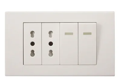 Italy three hole socket switch Italy 118 engineering switch socket) Italian switch socket
Italy three hole socket switch Italy 118 engineering switch socket) Italian switch socket