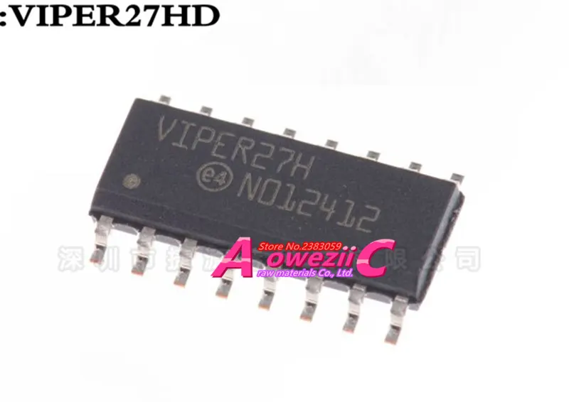 Aoweziic 100% new imported original VIPER27H DIP-7 VIPER27HD SOP-16 AC/DC Driver IC Chip
Aoweziic 100% new imported original VIPER27H DIP-7 VIPER27HD SOP-16 AC/DC Driver IC Chip