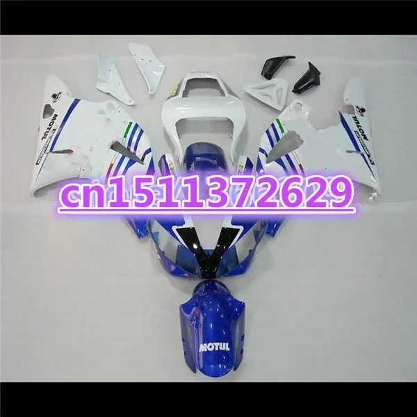 For YZFR1 2000 2001 blue white 00-01 YZF1000 2000 2001 R1 YZF R1 YZF1000 2000-2001 ABS Fairing Set Plastic Kit-Dor D
For YZFR1 2000 2001 blue white 00-01 YZF1000 2000 2001 R1 YZF R1 YZF1000 2000-2001 ABS Fairing Set Plastic Kit-Dor D