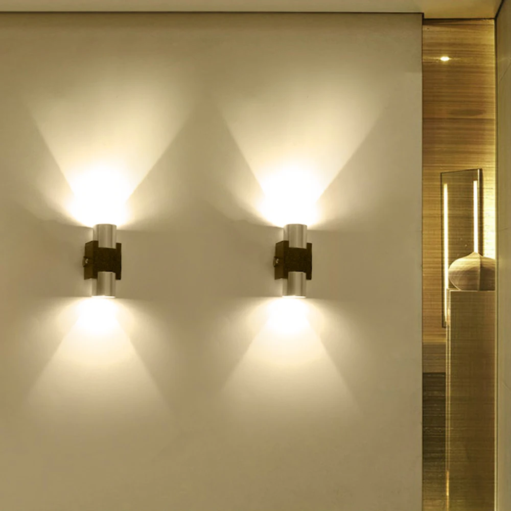 Sconce LED Wall Light Scattering Fixture lamp AC85-265V Silver Black body Support customization For Hall Porch Bulb KTV Home HQ
Sconce LED Wall Light Scattering Fixture lamp AC85-265V Silver Black body Support customization For Hall Porch Bulb KTV Home HQ