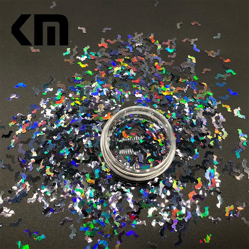 100g Holographic Laser Black Bat Shaped Chunky Glitter Festival Sequin Manicure Pigment DIY Art Nail Shiny Flake Halloween Decor
100g Holographic Laser Black Bat Shaped Chunky Glitter Festival Sequin Manicure Pigment DIY Art Nail Shiny Flake Halloween Decor