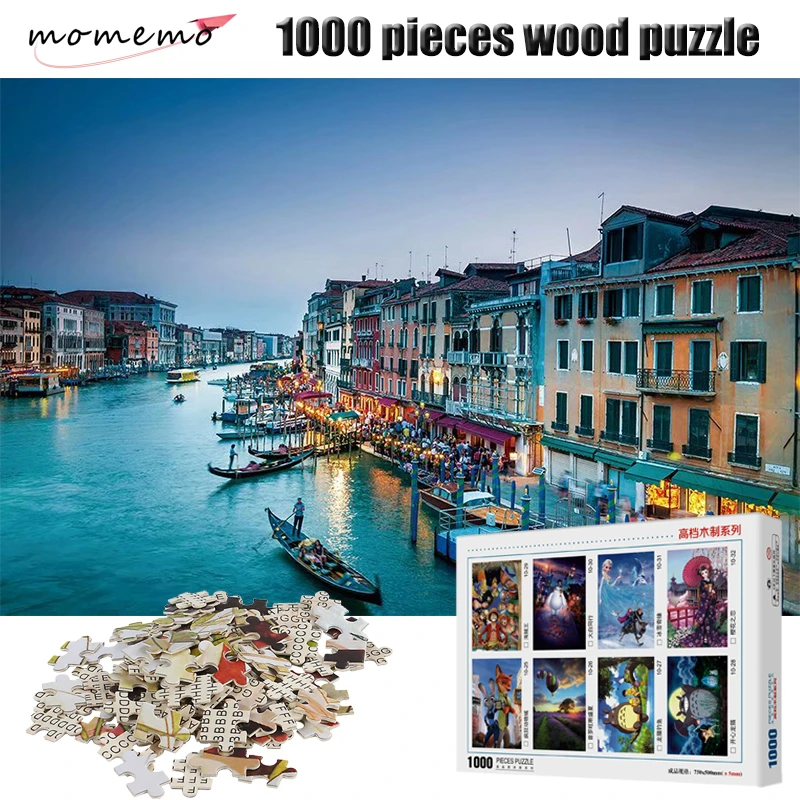 MOMEMO Venice Landscape Pattern Puzzle 1000 Pieces Adult Entertainment Wooden Jigsaw Puzzle 1000 Pieces Puzzle Game Kids Toys
MOMEMO Venice Landscape Pattern Puzzle 1000 Pieces Adult Entertainment Wooden Jigsaw Puzzle 1000 Pieces Puzzle Game Kids Toys