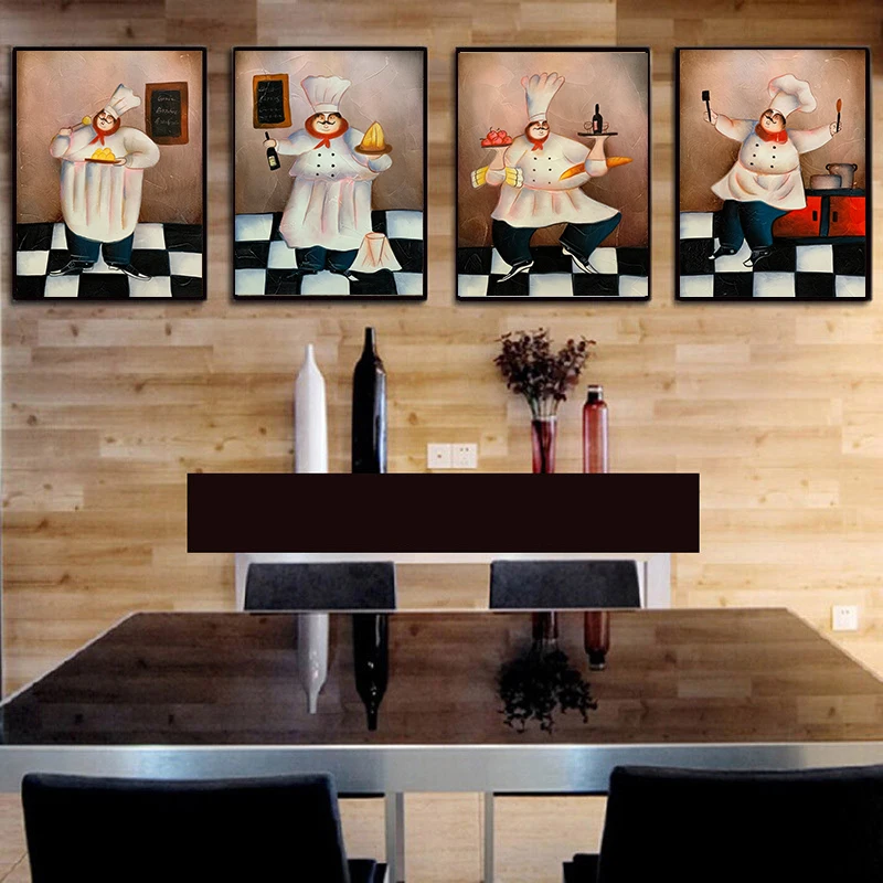 Cartoon Bakery Cook Restaurant Painting Posters and Prints Scandinavian Coffee House Kitchen Wall Art Picture for Living Room
Cartoon Bakery Cook Restaurant Painting Posters and Prints Scandinavian Coffee House Kitchen Wall Art Picture for Living Room