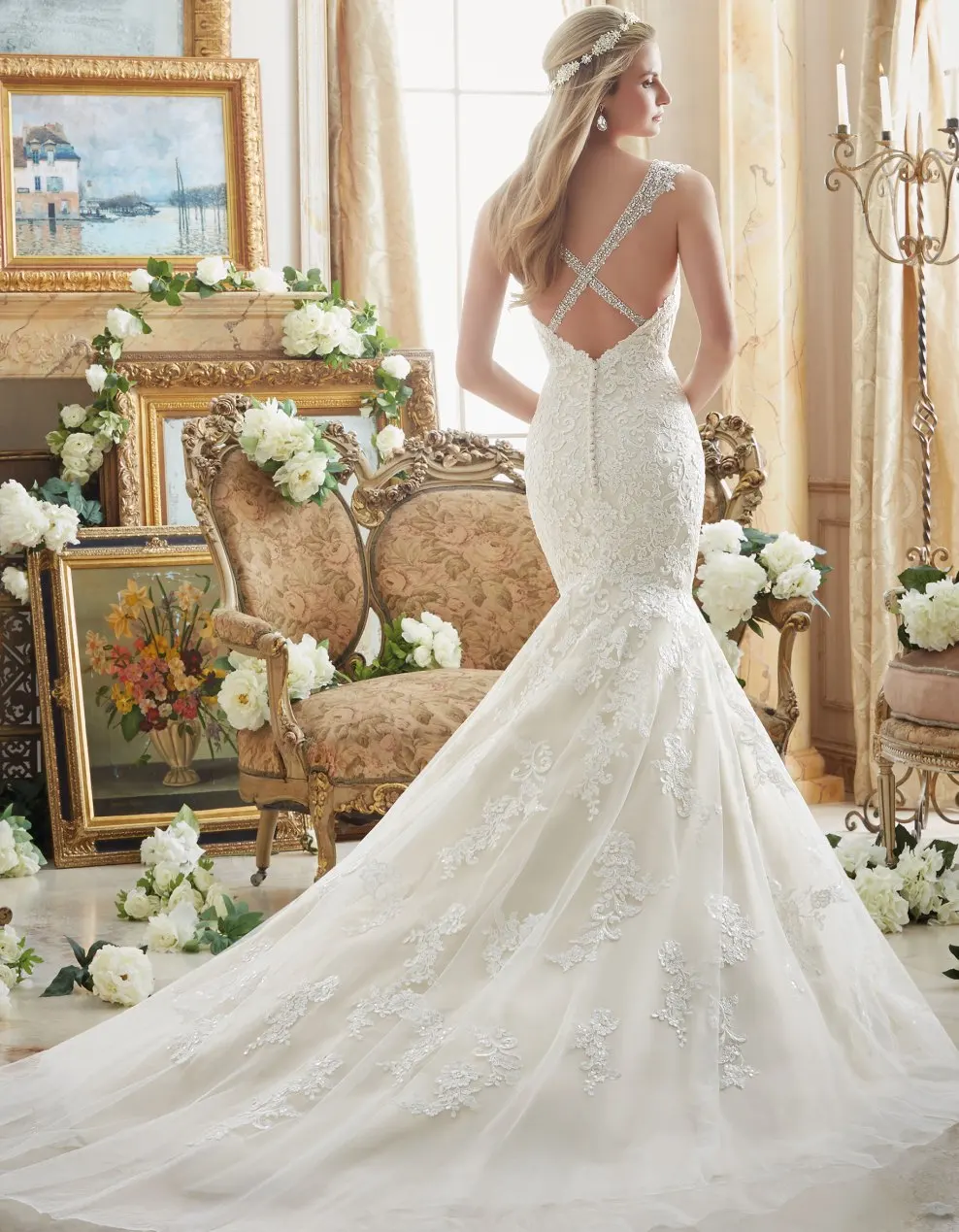 Свадебное платье с кристаллами винтажные платья De Novia 2019 турецкие свадебные