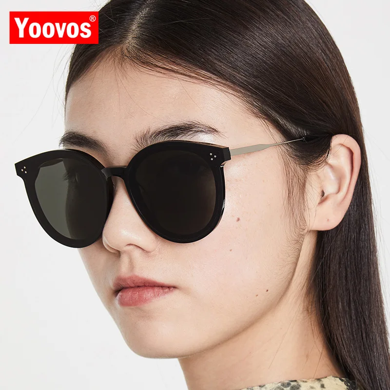 Yoovos 2021 Luxury Cateye Sunglasses Women Mirror Vintage Metal Eyeglasses Retro Street Beat Party UV400 Oculos De Sol Feminino
Yoovos 2021 Luxury Cateye Sunglasses Women Mirror Vintage Metal Eyeglasses Retro Street Beat Party UV400 Oculos De Sol Feminino