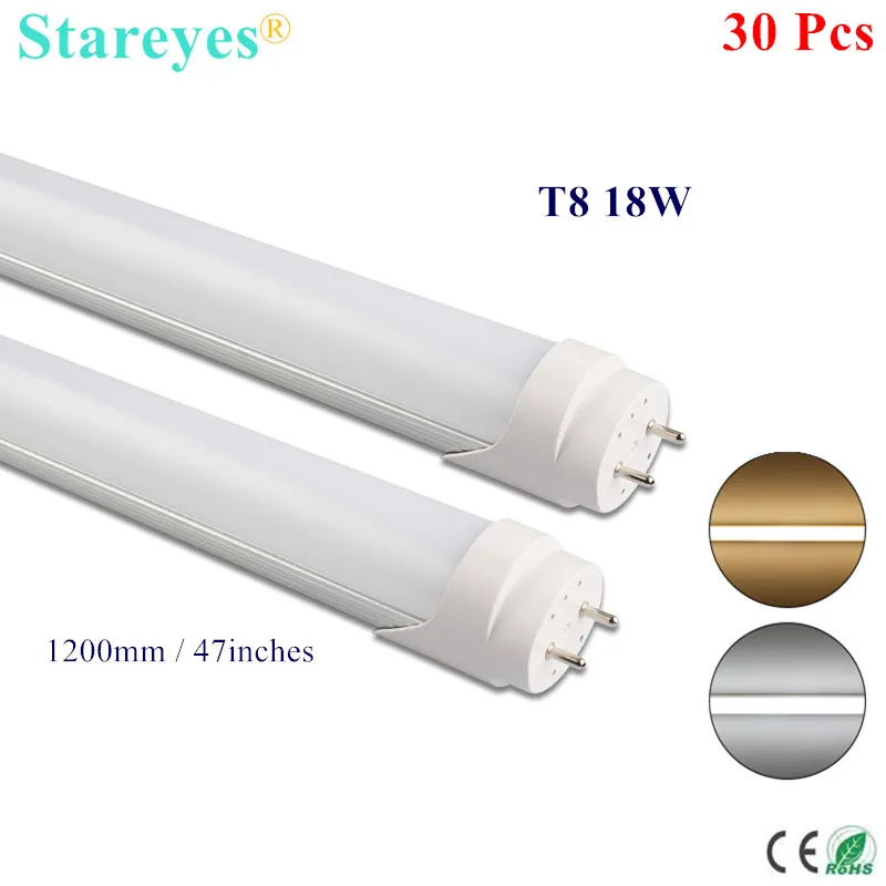 Светодиодная лампа трубсветильник T8 высокой яркости Epistar SMD2835 25 лм/PC 96 LED/PC 120 лм 30