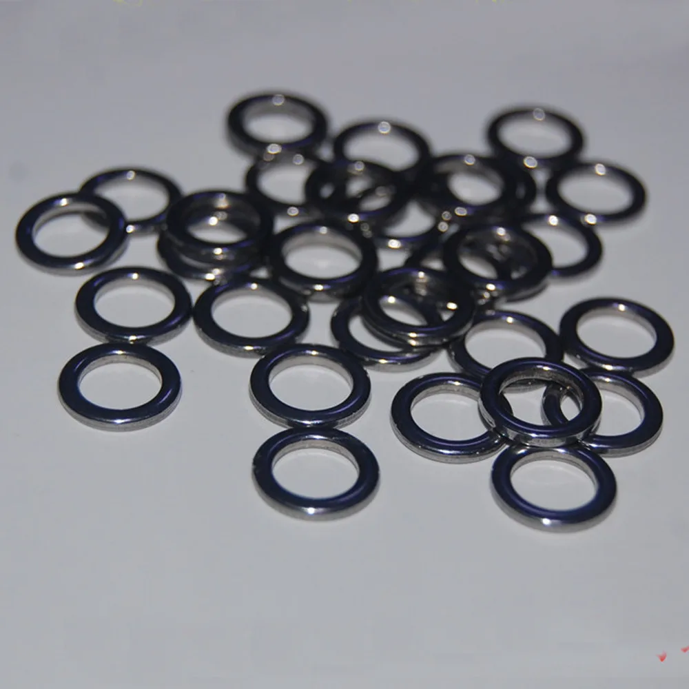50PCS High strength Jigging Matel lure Hook seamless Single circle connect Ring 10 Size
50PCS High strength Jigging Matel lure Hook seamless Single circle connect Ring 10 Size