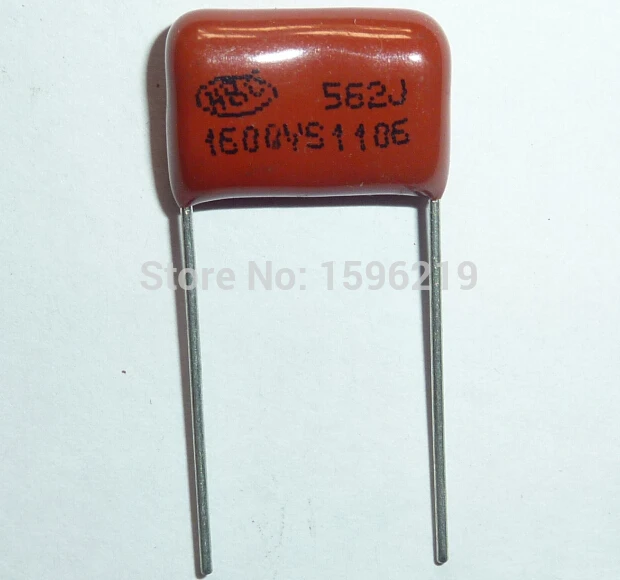 100 шт. Конденсатор CBB 562 1600V 562J 1.6KV 5600pF 5.6nF P15 CBB81 Металлизированный Полипропиленовый