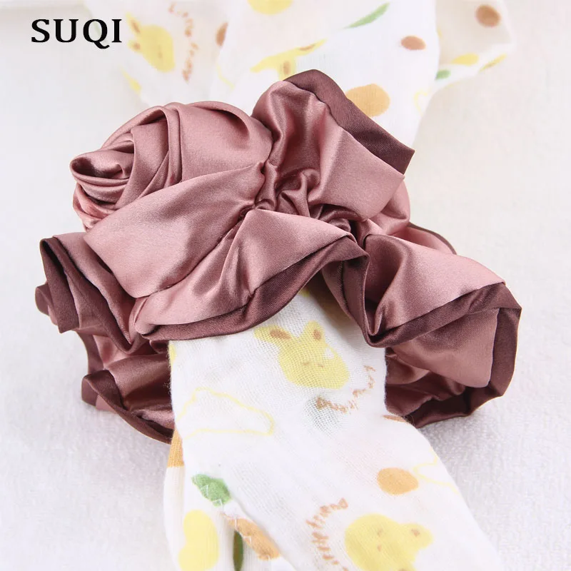 Women's Scrunchies silk rose Elastic Hair Bands Ladies Stretch Ponytail Rubber Print Headband Solid Headwear Hair Accessories
Women's Scrunchies silk rose Elastic Hair Bands Ladies Stretch Ponytail Rubber Print Headband Solid Headwear Hair Accessories