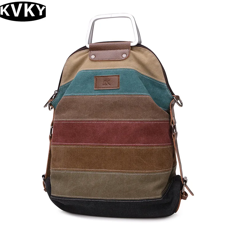 KVKY Canvas Backpack Female Large Capacity School Bag For Teenage Girls Multifunction Travel Backpacks Women School Bags Mochila
KVKY Canvas Backpack Female Large Capacity School Bag For Teenage Girls Multifunction Travel Backpacks Women School Bags Mochila