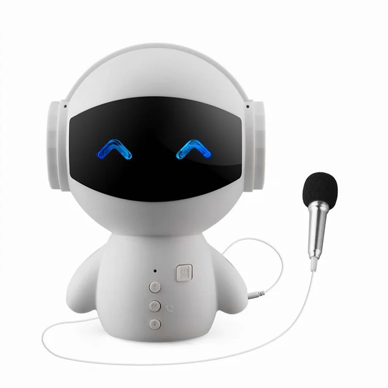 Bluetooth-динамики, умный робот, HD микрофон, поддержка TF-карты, стерео, объемный звук, мощность мобильного телефона, голосовые подсказки на англи...
Bluetooth-динамики, умный робот, HD микрофон, поддержка TF-карты, стерео, объемный звук, мощность мобильного телефона, голосовые подсказки на англи...