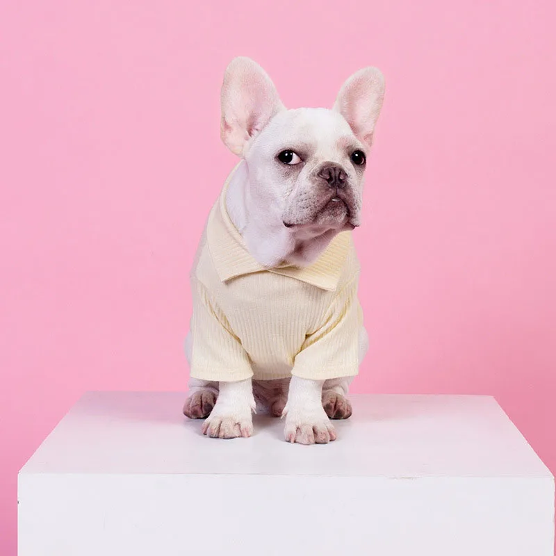 Dog Clothes for Small Dogs Cotton Polo Shirt for French Bulldog Puppy Clothing for Chihuahua Jacket for Dogs Pet Cat Costume XXL
Dog Clothes for Small Dogs Cotton Polo Shirt for French Bulldog Puppy Clothing for Chihuahua Jacket for Dogs Pet Cat Costume XXL