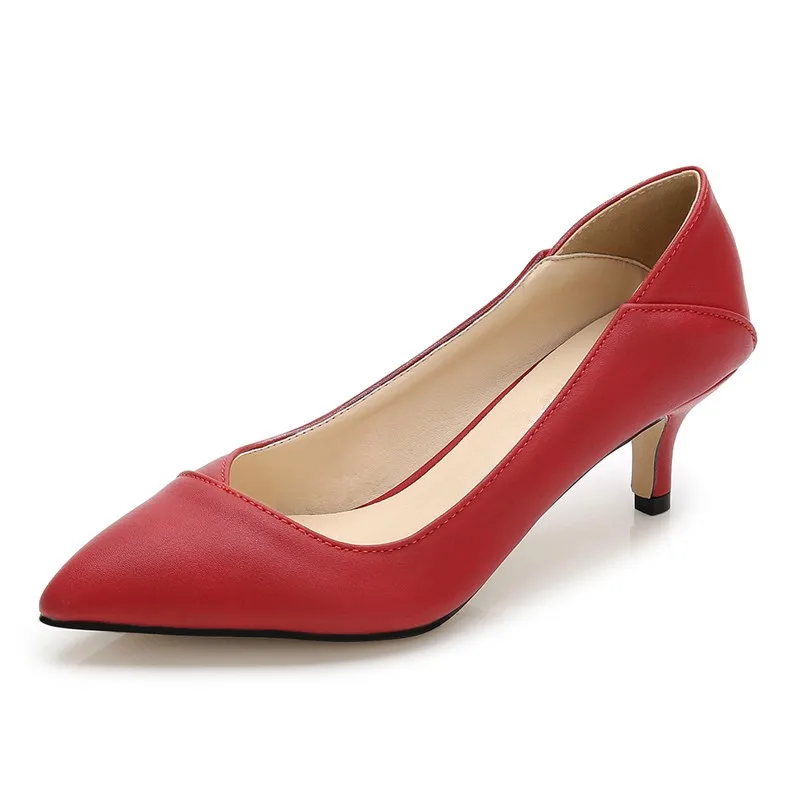 2021 Spring New Women's Thin Med High Heel Women Pumps Sexy Bride Party Pointed Toe Leather Shoes Plue Size 35-46 DB0004
2021 Spring New Women's Thin Med High Heel Women Pumps Sexy Bride Party Pointed Toe Leather Shoes Plue Size 35-46 DB0004