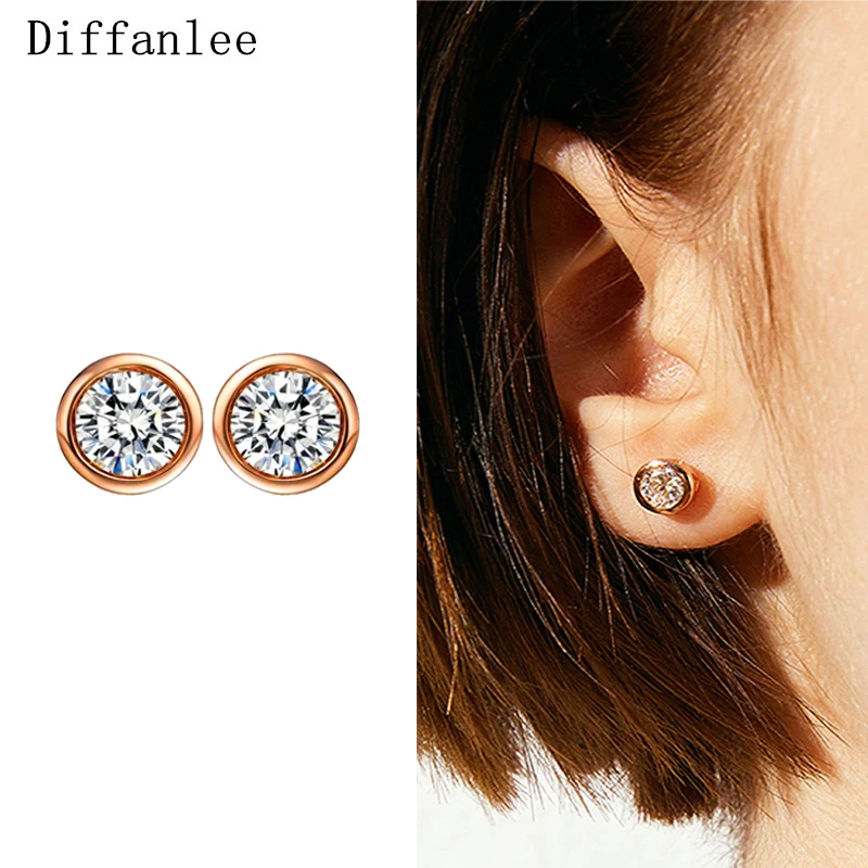 Trendy Ear Studs Top Quality Classic Clear Cubic Zirconia 585 Gold Color Fashion Stud Earring For Women Party Wedding Jewelry
Trendy Ear Studs Top Quality Classic Clear Cubic Zirconia 585 Gold Color Fashion Stud Earring For Women Party Wedding Jewelry