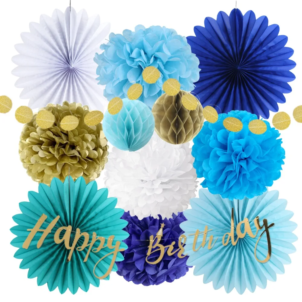 Pack of 13 Birthday Party Decoration Set Happy Birthday Banner Pom Pom Balls Paper Fans for Kids Birthday Nursery Baby Showerr
Pack of 13 Birthday Party Decoration Set Happy Birthday Banner Pom Pom Balls Paper Fans for Kids Birthday Nursery Baby Showerr