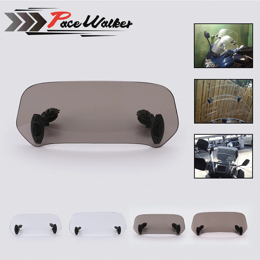 Universal Motorcycle Adjustable Clip On Windshield Extension Spoiler Windscreen Deflector For BMW Honda Suzuki Yamaha Kawasaki
Universal Motorcycle Adjustable Clip On Windshield Extension Spoiler Windscreen Deflector For BMW Honda Suzuki Yamaha Kawasaki